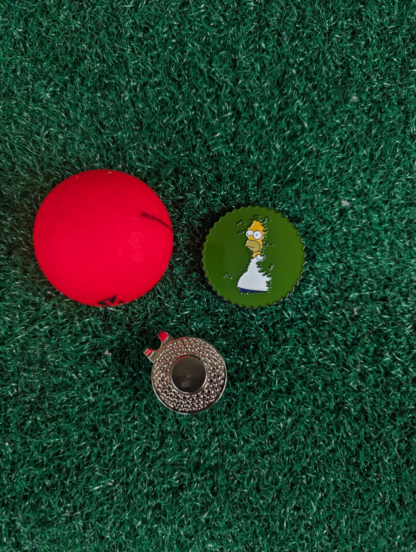 Homer Bush Inspired Golf Ball Marker