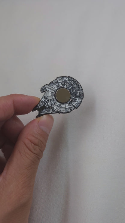 Millennium Starship Inspired Magnetic Golf Hat Clip