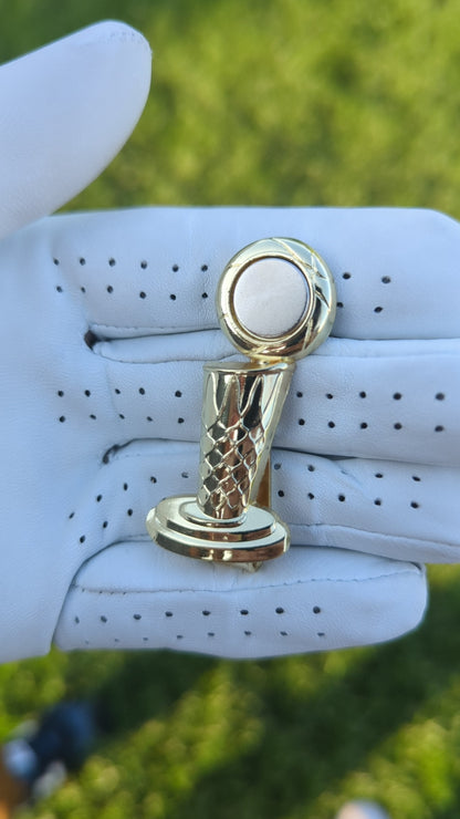 Larry OB Championship Trophy Magnetic Golf Hat Clip