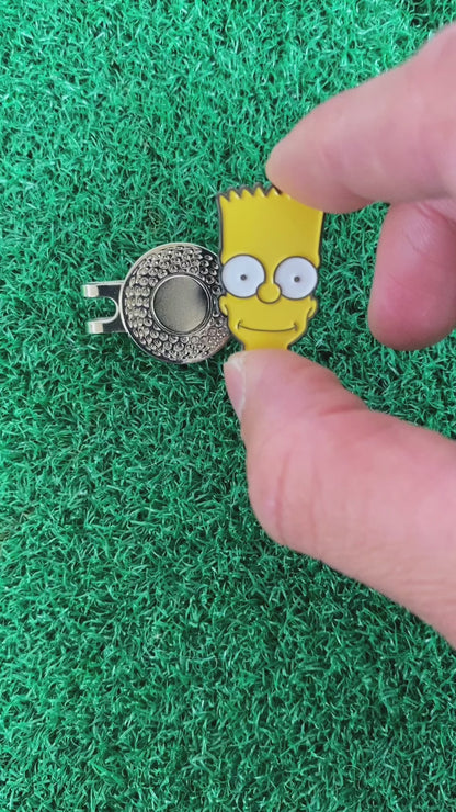 D'OHnut & Don't Have a Cow Inspired Golf Ball Marker