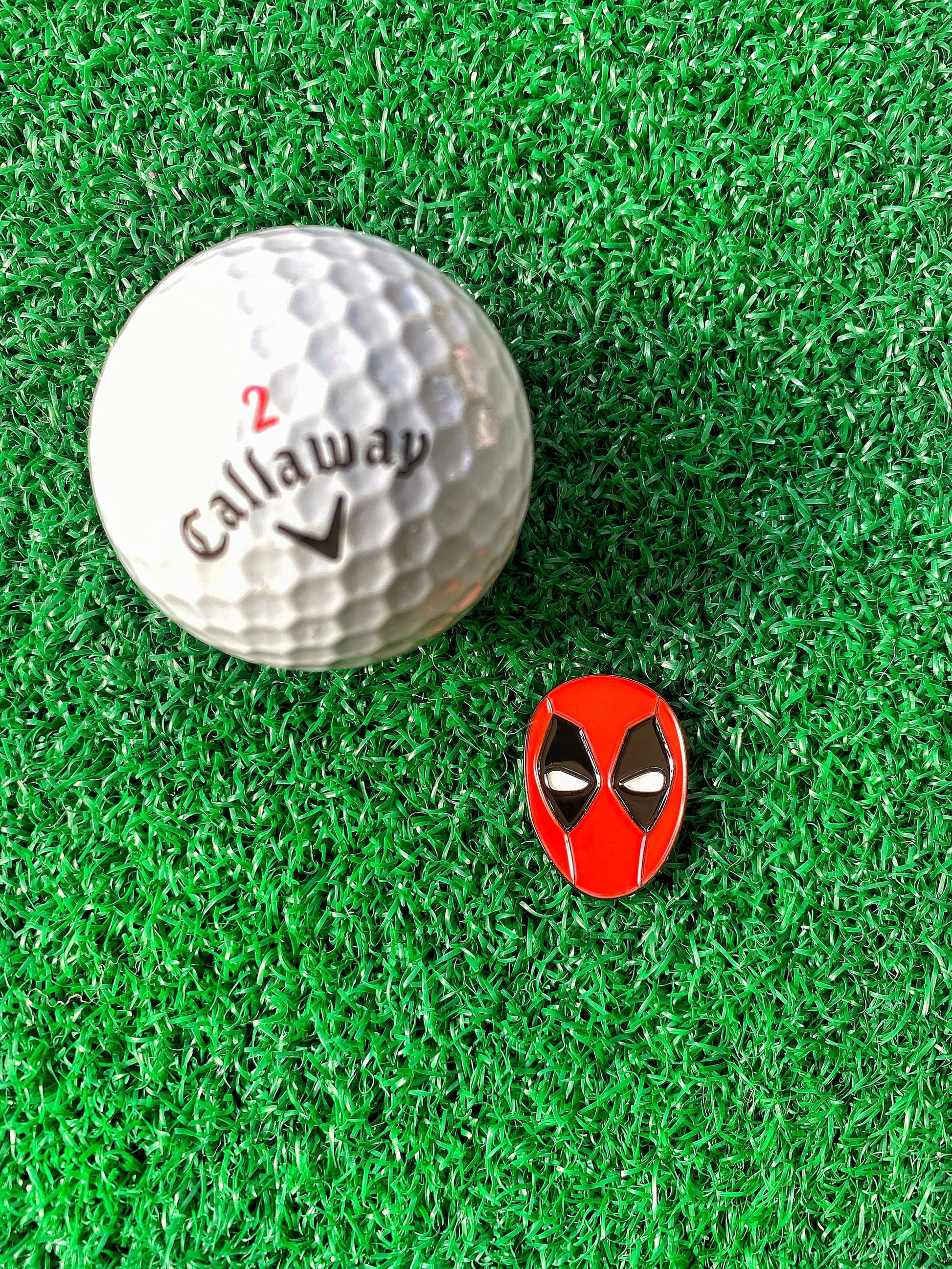 Superhero Inspired Golf Ball Markers 3 Pack Set | Golf Accessory | Boyfriend Husband Bachelor Party Groomsmen Golf Gifts