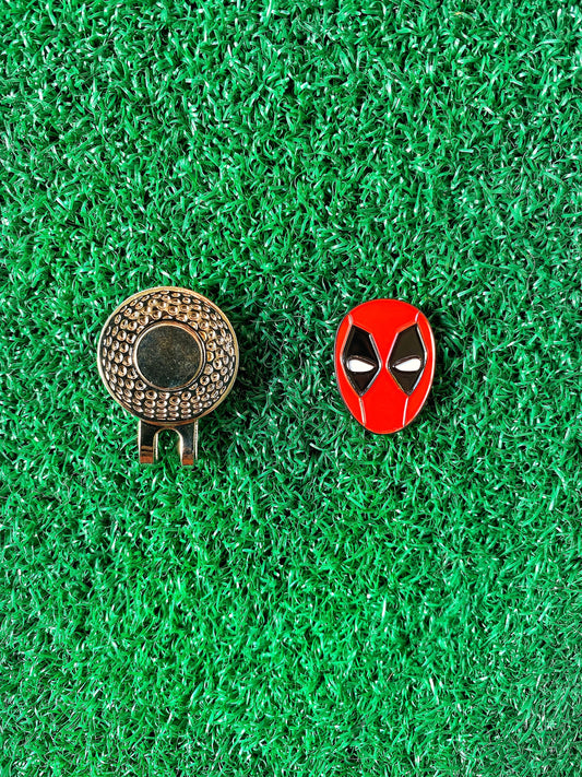 Dead Superhero Golf Ball Marker | Golf Accessory | Boyfriend Husband Bachelor Party Groomsmen Golf Gifts