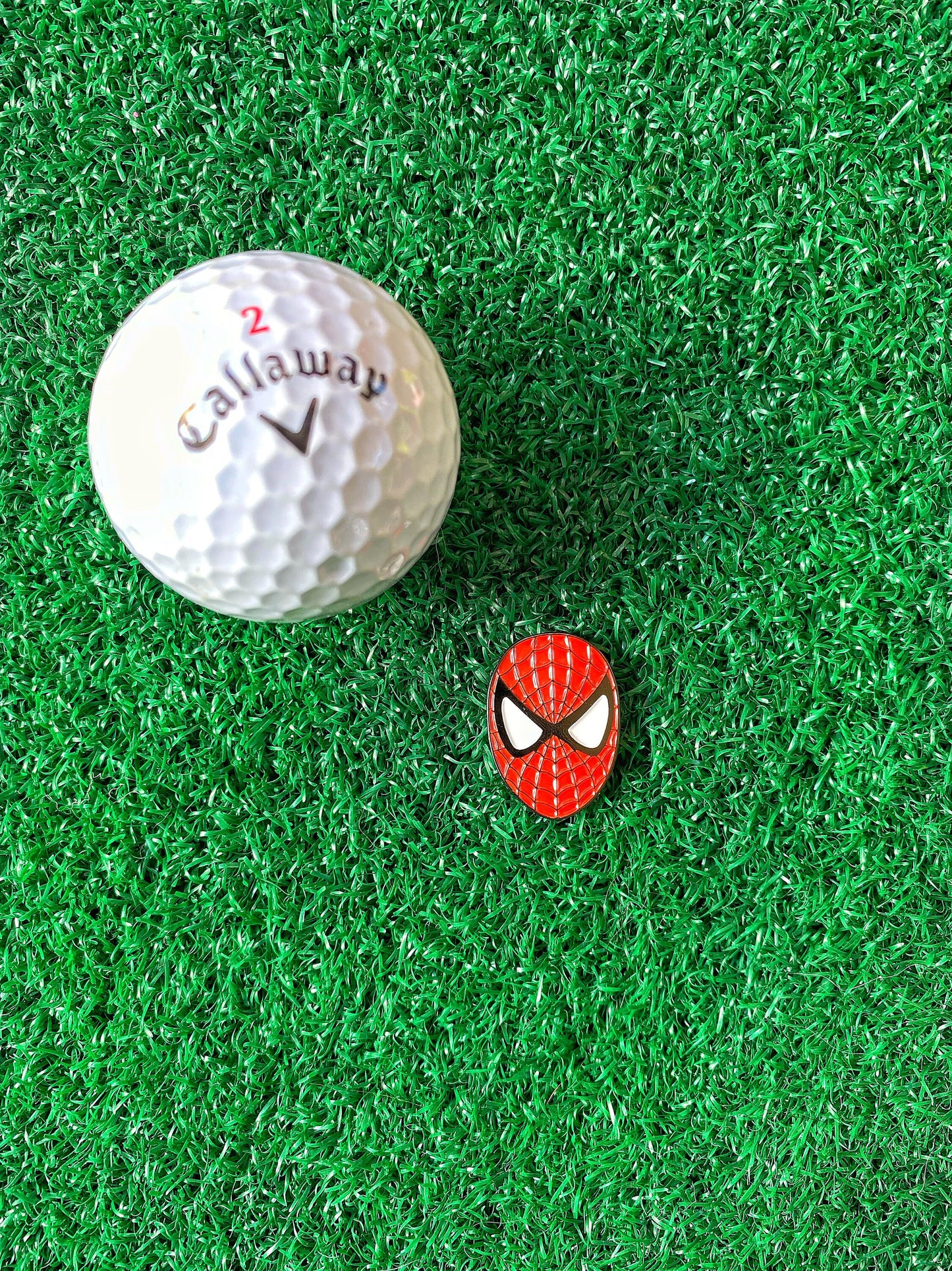 Superhero Inspired Golf Ball Markers 3 Pack Set | Golf Accessory | Boyfriend Husband Bachelor Party Groomsmen Golf Gifts