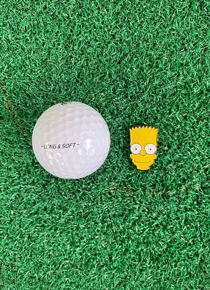 D'OHnut Springfield Inspired Golf Ball Marker | Boyfriend Husband Bachelor Party Groomsmen Golf Gifts