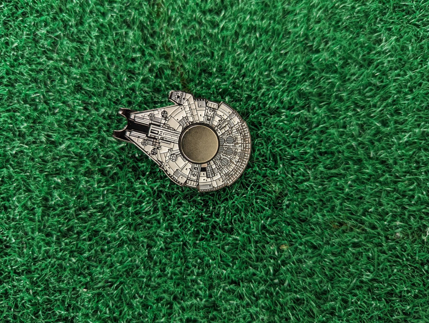 Millennium Starship Inspired Magnetic Golf Hat Clip | Groomsmen Boyfriend Husband Bachelor Party Groomsmen Golf Gifts | Golf Accessory